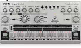 Behringer RD-6-SR analoginė būgnų mašina - sidabrinė
