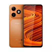 Kruger&Matz FLOW 12 6,52 colio 4G LTE Dual SIM išmanusis telefonas, 64GB, 4GB RAM, Android 12, 13MP triguba kamera, 4000mAh, oranžinis