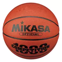 Mikasa BQJ1000 FIBA patvirtintas 5 dydžio krepšinio kamuolys - vidaus patalpoms, aukščiausios kokybės sintetinė oda, 12 skydelių, sustiprintas sukibimas, oranžinė/kreminė