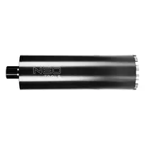 NEO TOOLS deimantinis gręžtuvas 132 mm x 470 mm, 1 1/4 colio UNC sriegis, šlapias gręžimas gelžbetoniui ir mūrui
