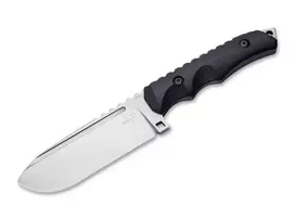 Böker Plus Hermod 2.0 sulankstomas peilis, D2 satininis Drop Point, G10 juoda
