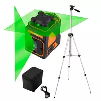 NEO TOOLS 75-160 30m 5-Linijų Raudonas Lazerinis Nivelyras su 1,5m Trikojis ir Dėklu