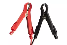 NEO Tools 11-892-1 Automobilio akumuliatoriaus įkroviklio krokodilo spaustuvai, 15A, 12V/24V, pora