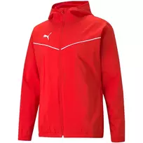 PUMA teamRISE All Weather Jacket Vyriška raudona 657396 01