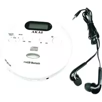 AKAI ACDP-100 nešiojamas CD grotuvas su FM radiju ir apsauga nuo praleidimų