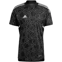 ADIDAS Vyriški Condivo 22 vartininko marškinėliai trumpomis rankovėmis juodi HB1619