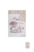 NATUREHIKE dvivietis miegmaišis M250 pilkas 210x145 cm 2 asmenims 3 sezonams