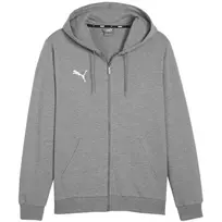 PUMA Team Goal Casuals gobtuvu megztinis Medium Grey Heather vyrams, S dydis