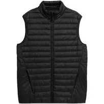 4F Vyrų M062 Padded Liemenė Deep Black 4FAW23TVESM062 20S M
