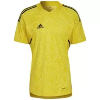 adidas vyriški vartininko marškinėliai Condivo 22 trumpomis rankovėmis geltoni HF0138