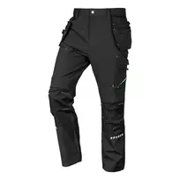 NEO TOOLS 81-296-3-XL darbo kelnės Mix&Match 4-Way Stretch su holster kišenėmis, Cordura sustiprintos, juodos, XL dydžio