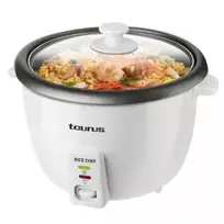 Taurus RICE CHEF Ryžių virimo puodas 1,8 L 700 W Pilka/Balta