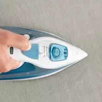 Taurus BALI 3200 X-SLIDE Sausas ir garinis lygintuvas su keraminiu padu, 3200 W, mėlynas, baltas