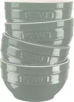 STAUB Serviravimo dubenėlių rinkinys 4 vnt., 12 cm, eukalipto žalia