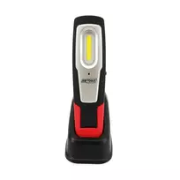 AWTOOLS AW17600 COB LED darbinis žibintuvėlis su magnetiniu pagrindu ir pasukamu kabliu