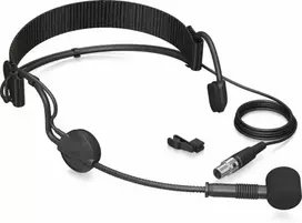 Behringer BC444 Ausinė Kondensacinė Mikrofonas, Visakryptis, 3,5 mm TRS, Juoda