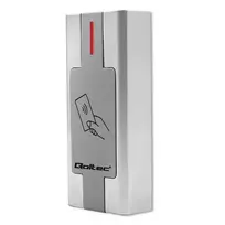 Qoltec 52446 artumo kortelių ir raktų pakabukų skaitytuvas – 125 kHz RFID, Wiegand 26-bit, IP65