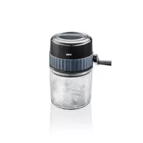 GEFU SLUSH elektrinis ledo trupintuvas 100 W 1.2L sidabrinis/juodas
