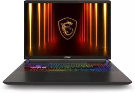 MSI Vector A16 HX A8WIG 16 colių WQXGA 240Hz žaidimų nešiojamas kompiuteris - Ryzen 9 8945HS, RTX 4070, 32GB DDR5, 1TB SSD, Windows 11 Home, juodas