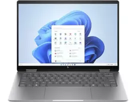 HP Envy x360 14-fc0789nz 2-in-1 nešiojamas kompiuteris | Intel Core Ultra 7 | 14 inch 2.8K OLED jutiklinis | 32GB RAM | 1TB SSD | Windows 11 Home | Natural Silver