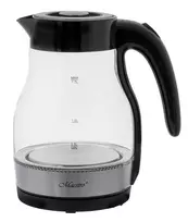 MEO stiklinis elektrinis virdulys 2200W 1,7L juodas MR-061-BLACK MAESTRO