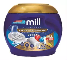 MD2 MILL indaplovės kapsulės CLEAN&SHINE Ultra 52 vnt. 3K.S