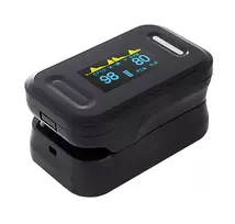 REH YK-81C piršto pulsoksimetras su OLED ekranu, SpO2 ir pulso dažnio matuoklis