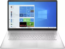 HP 17-cp0565ng Nešiojamas Kompiuteris | 17.3 col. FHD | AMD Ryzen 5 5500U | 8GB RAM | 512GB SSD | Windows 11 Home | Sidabrinis