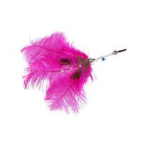 Flamingo Dusty lazdelė su plunksna žaislas katėms, 1 vnt.