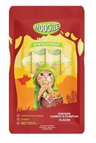 MOOCHIE Fairy Puree vištiena, morkos ir moliūgai, 5×15 g, skanėstas katėms