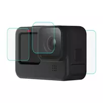 Puluz 9H apsauginis stiklas GoPro HERO12 / 11 / 10 / 9 Black kamerai, PU507