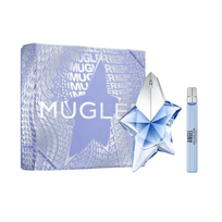 Set Thierry Mugler: Angel Eau De Parfum For Women Refillable, 100 ml + Angel Eau De Parfum For Women, 10 ml