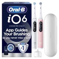 Oral-B iO 6 Duo White/Pink Sand Oral-B iO 6 Duo