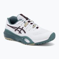 Vyriški teniso batai ASICS Gel-Resolution X white/dark aubergine