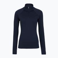 Moteriškas termo džemperis Smartwool Classic Thermal Merino Base Layer 1/4 Zip Boxed deep navy
