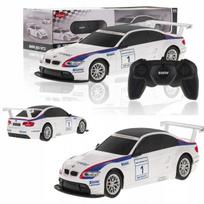 Pulteliu valdoma mašina, nuotoliniu būdu valdomas automobilis BMW M3 RC 1:24, baltas, Coil