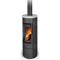 Plieninė krosnelė Romotop Alea 02, muilo akmens apdaila, 7.4kW