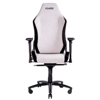 Žaidimų kėdė Fourze Cloud Fabric, Šviesiai pilkos spalvos