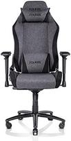 Žaidimų kėdė Fourze Cloud Fabric Gaming Chair, Tamsiai pilka