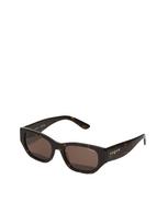 VOGUE Eyewear Akiniai nuo saulės '0VO5586S' rusvai rausva / tamsiai ruda