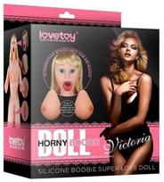 Lovetoy Pripučiamos mielos lėlės krūtys, stora pūlinga ir išangė