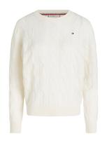TOMMY HILFIGER Megztinis vilnos balta