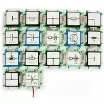 ALLNET BrickRknowledge Basic Set (Spanish Edition) – Arduino suderinamas elektronikos ir robotikos mokymosi rinkinys