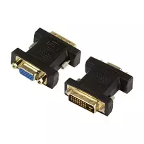 LogiLink AD0001 DVI-I į VGA adapteris, DVI-I kištukas į HD15 lizdą, 1080p, juodas
