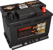POWERBAT L2 12V 60Ah AGM Start-Stop automobilio akumuliatorius