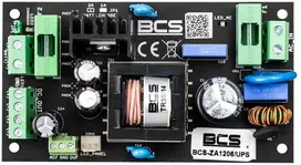 BCS-ZA1206/UPS 12V 6A 72W AC/DC maitinimo blokas su baterijos atsarginiu maitinimu (UPS)