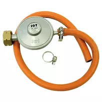 Barbecook dujų reduktorius su 100 cm žarna Nyderlandams, 30mbar, EN 16129 – BC-ACC-7184