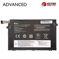 Extra Digital Advanced atsarginė baterija, skirta Lenovo ThinkPad T470 T480 A475 A485 T570 T580 P51S P52S, 01AV445, 4100mAh, 11.4V, Li-ion, 6 celių, juoda