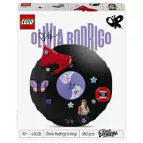 LEGO Editions 43028 Olivia Rodrigo vinilo plokštelė, statybos rinkinys
