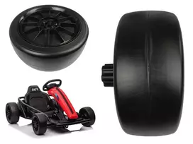LEAN CARS galinis ratas vaikiškam go kart SX1968 – 250 mm EVA putplasčio keitimas (juodas)